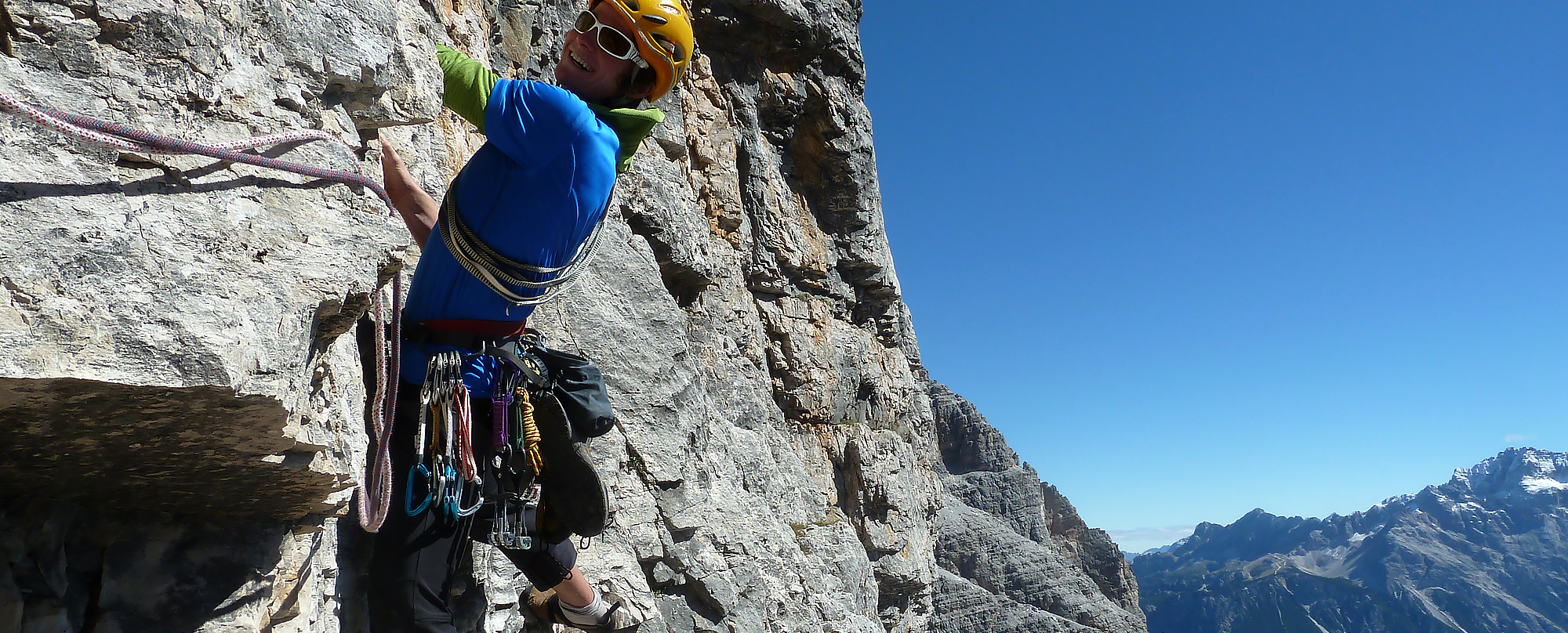 Felsklettern, Alpine Guide Alexander Holleis