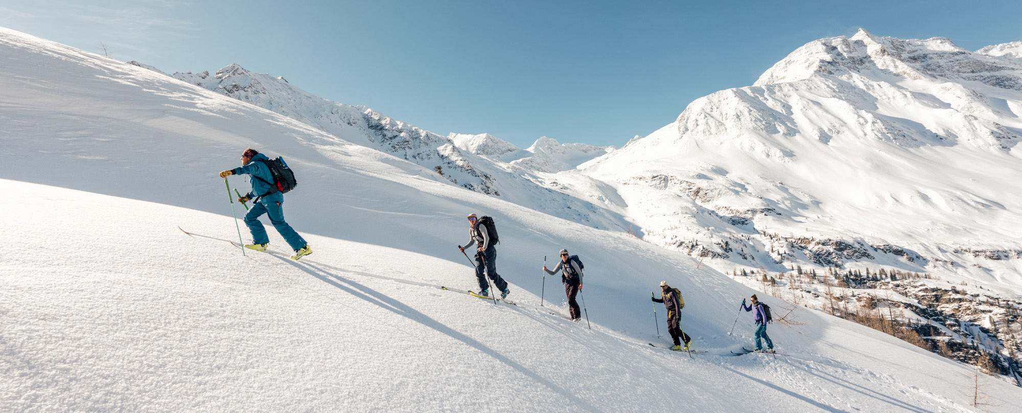 Skitourin in Gastein, Austria © Julian Rohn